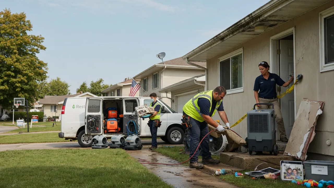 Water Damage Restoration in Lairdsville, PA near me